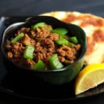 Spicy Minced Beef with Capsicum (Keema Shimla Mirch)