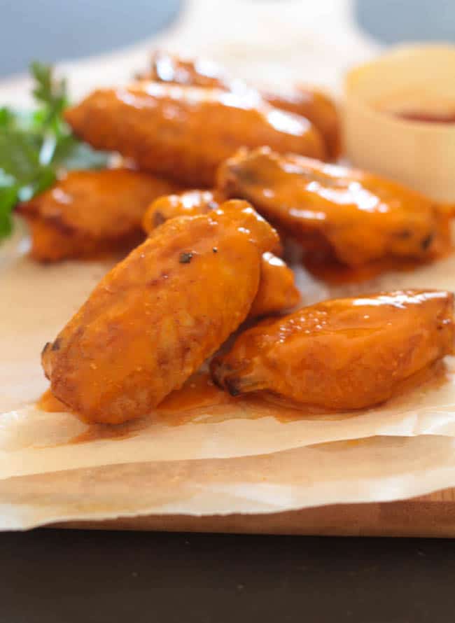 Buffalo Sauce Chicken Wings