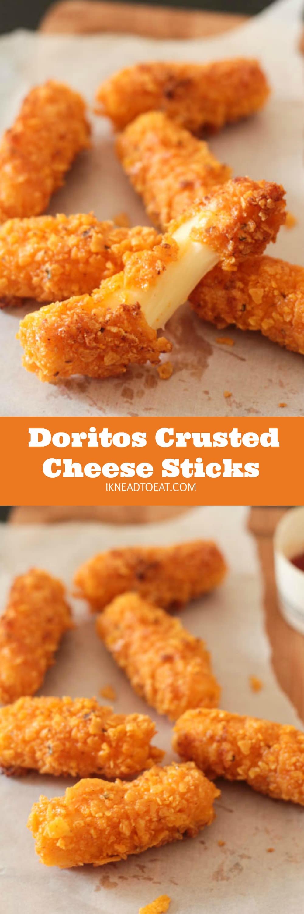 Doritos Crusted Cheese Sticks