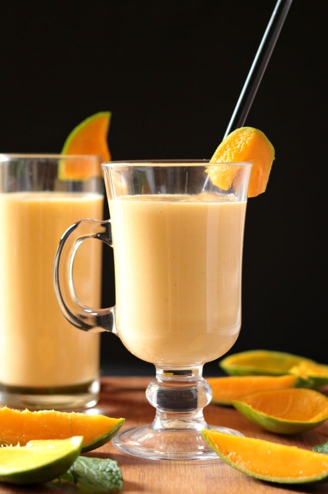 Thick Creamy Mango Milkshake