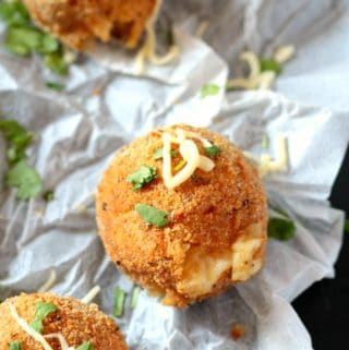 Mozzarella Cheese Stuffed Mashed Potato Balls