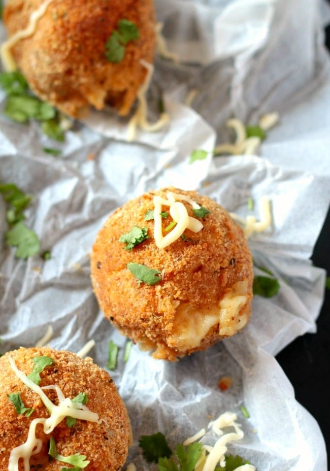 Mozzarella Cheese Stuffed Mashed Potato Balls