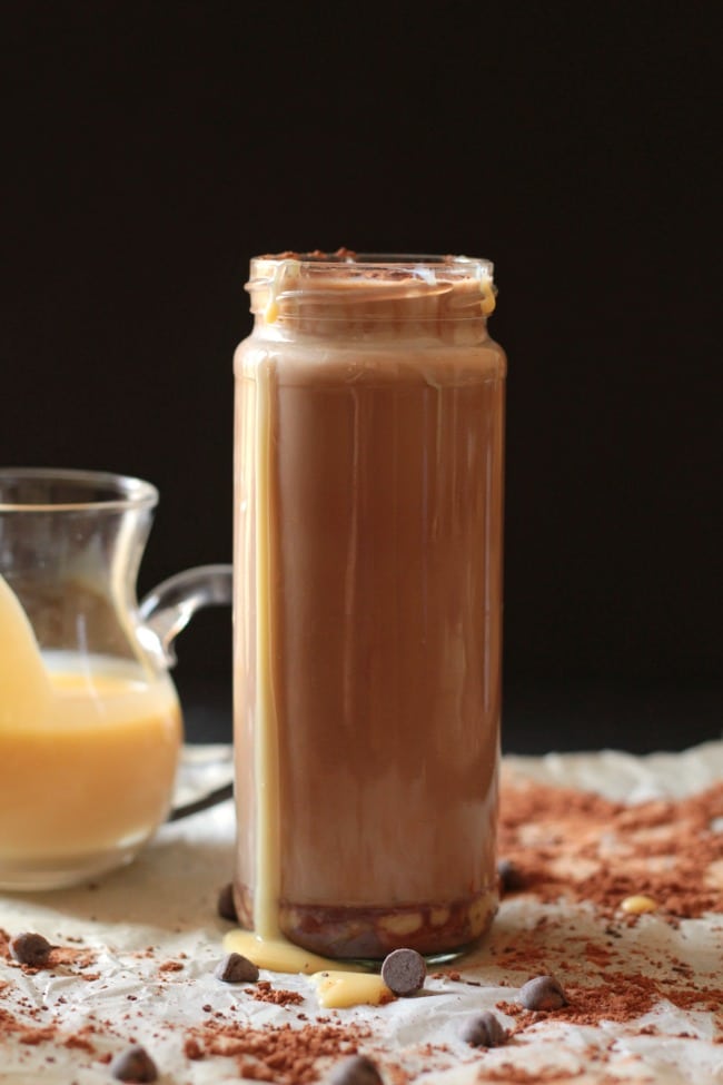 Condensed Milk Mocha Cold Coffee