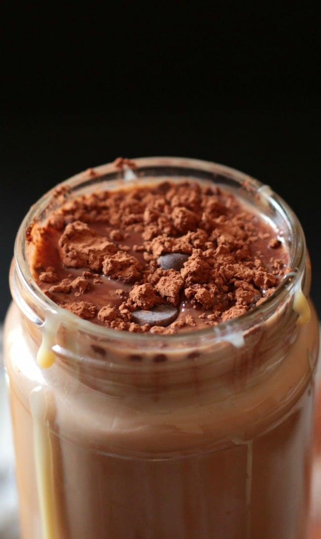 Condensed Milk Mocha Cold Coffee