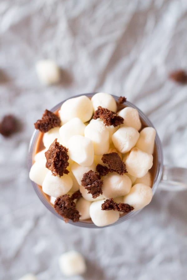 Brownie Mix Hot Chocolate 
