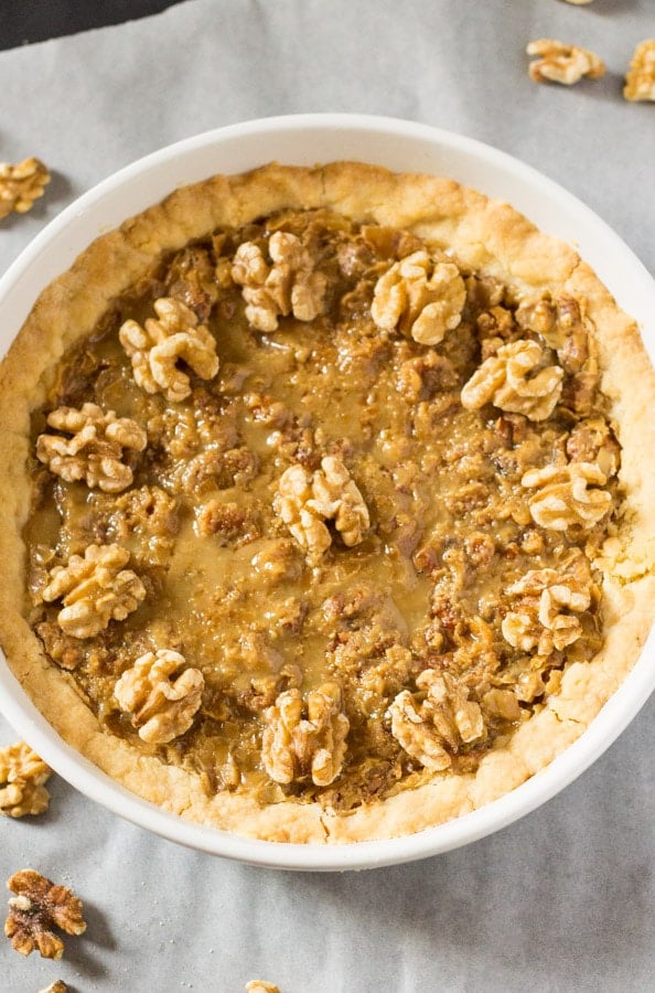 Easy Walnut Pie 