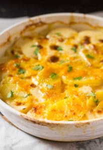 Rosemary & Cheddar Cheese Potato Gratin