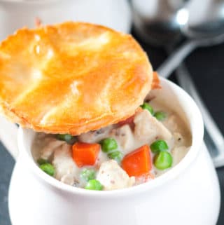 Lighter Chicken Pot Pie