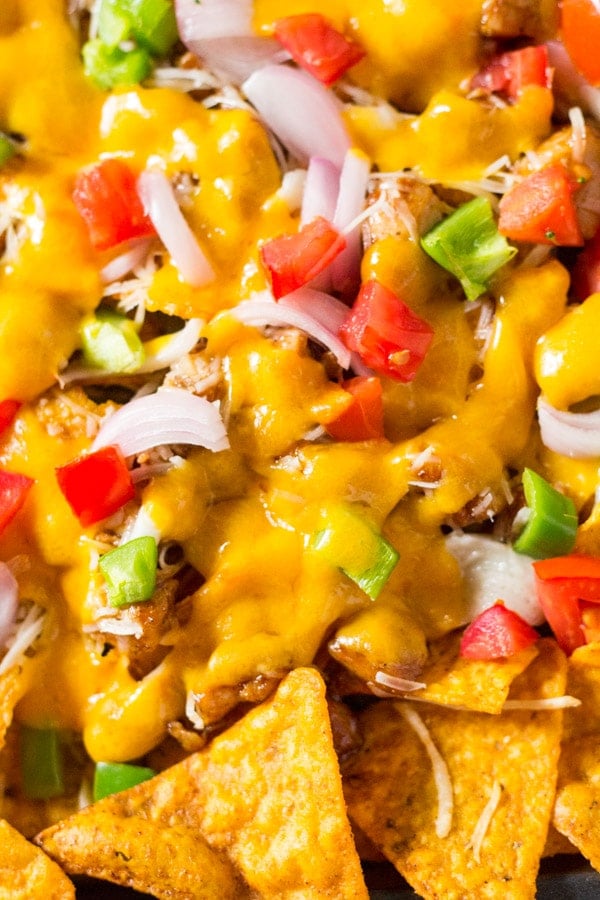 Dorito BBQ Chicken Nachos | I Knead to Eat