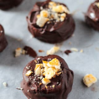 Reese's Stuffed Chocolate Covered Ritz Crackers