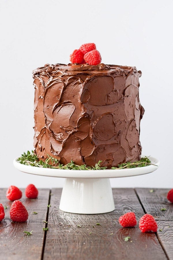 Raspberry Chocolate Cake