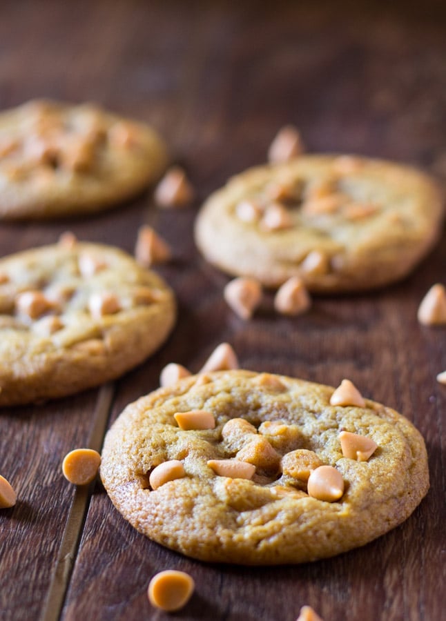 Butterscotch Chip Pudding Cookies