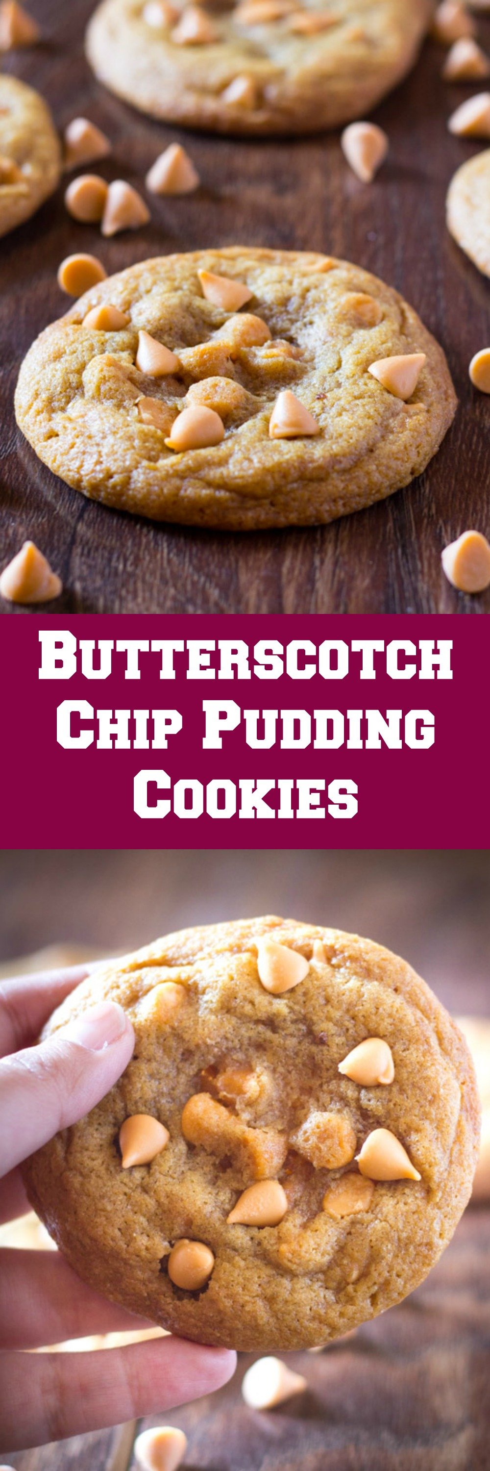 Butterscotch Chip Pudding Cookies