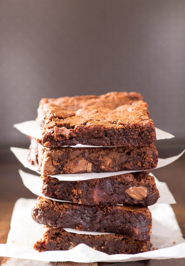 Chewy Fudgy Cocoa Brownies