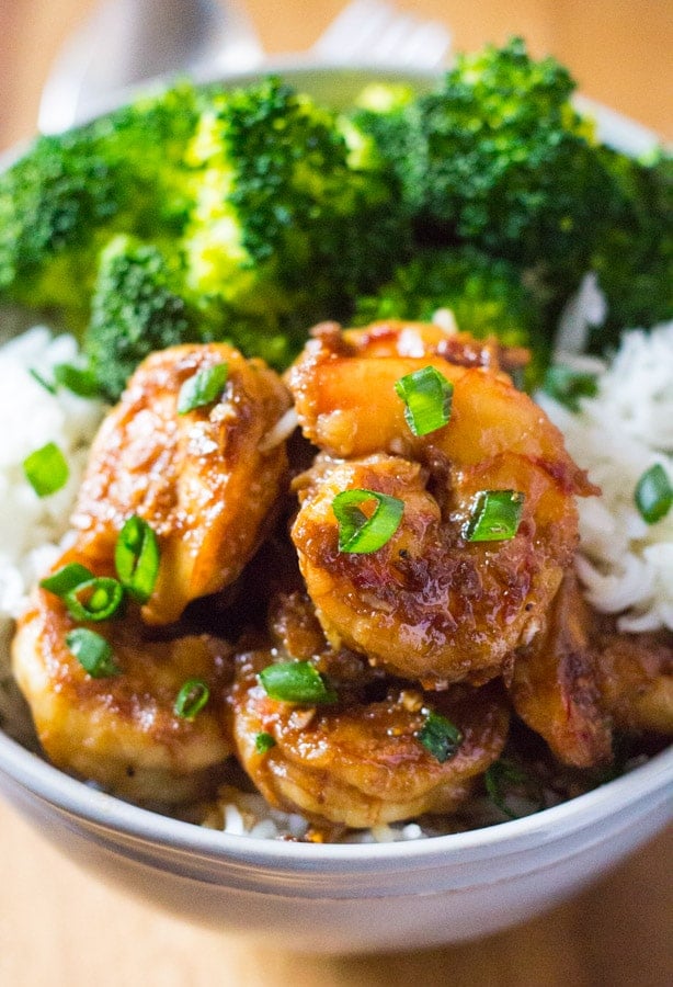 Honey Garlic Shrimp-4