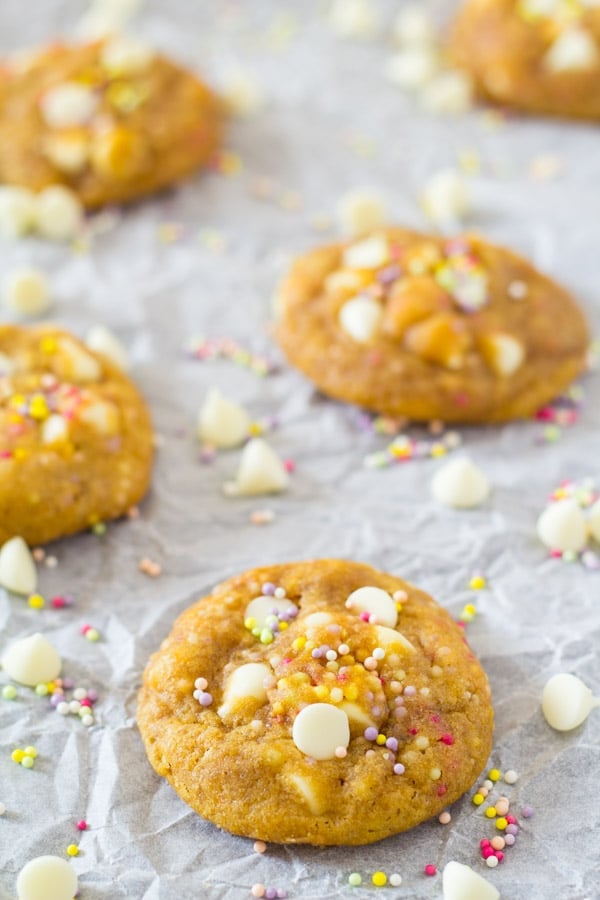 Softest Funfetti Cookies