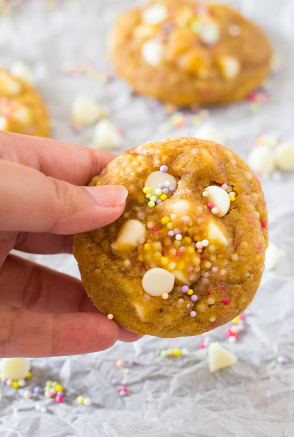 Softest Funfetti Cookies