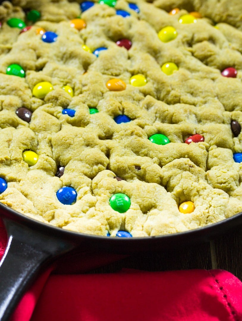 M&M's Skillet Cookie