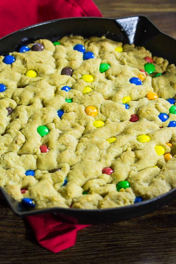 M&M's Skillet Cookie