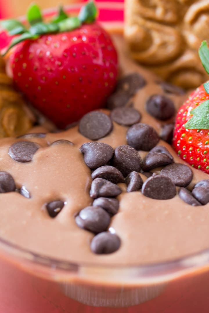 Five Minute Nutella Cheesecake Dip-4