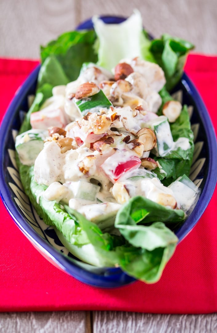 Creamy Chicken Hazelnut Salad