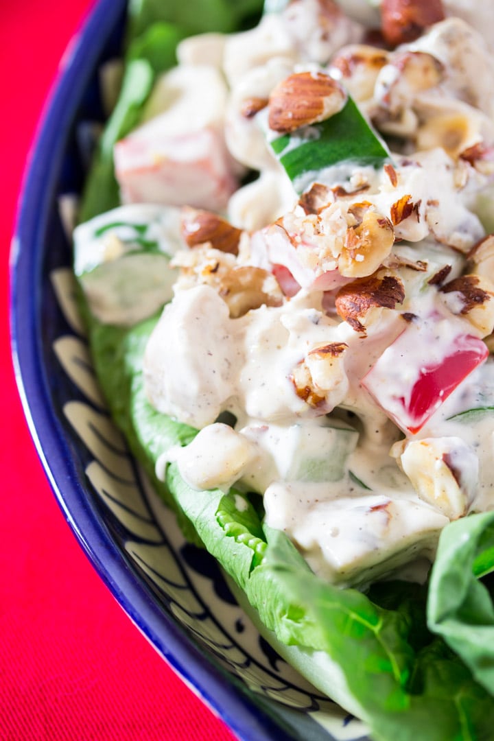 Creamy Chicken Hazelnut Salad