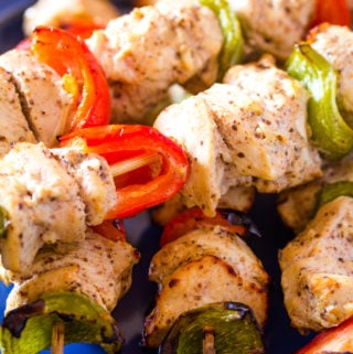 Shish Tawook Grilled Lebanese Chicken on Skewers