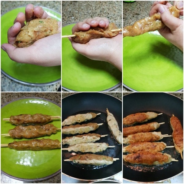 How to Make Chicken Seekh Kebab
