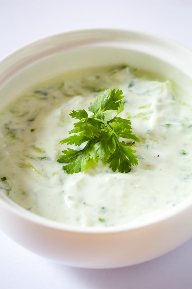 Indian Cucumber Raita Dip