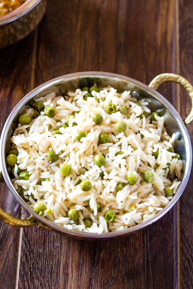 Pakistani Matar Pulao