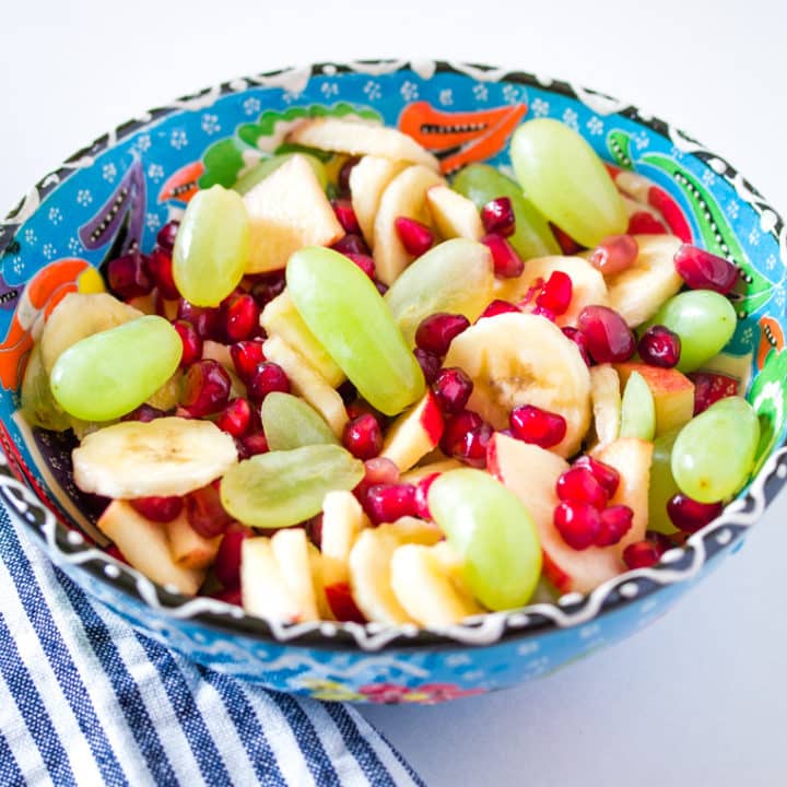 Fruit Chaat - Simple Fruit Salad - I Knead to Eat