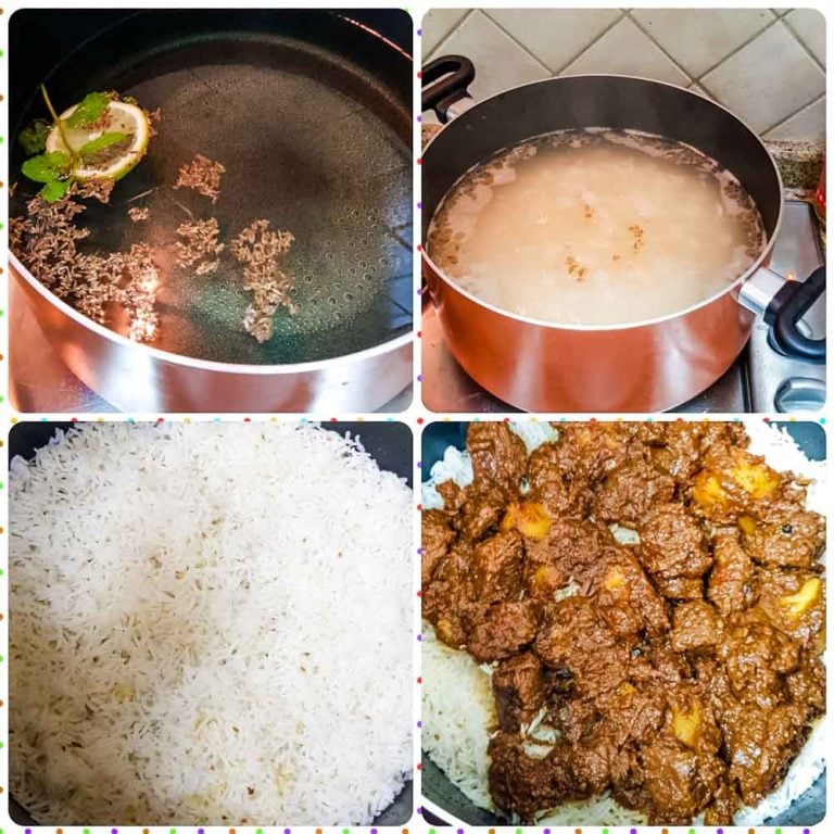 AUTHENTIC Homemade Pakistani Beef Biryani Recipe (Step-by-Step Photos