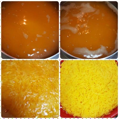 How to Make Zarda (Boiling the Rice)