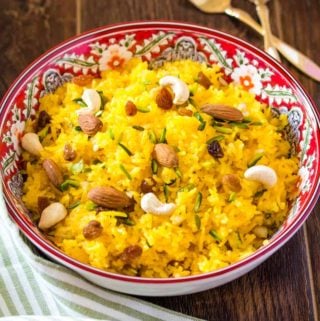 Zarda Recipe Meethe Chawal