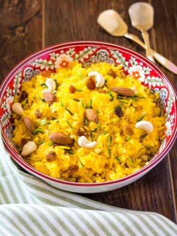 Zarda Recipe Meethe Chawal