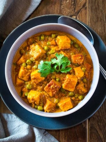 matar paneer recipe