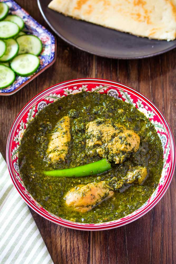 Palak Chicken Saag Wala Chicken