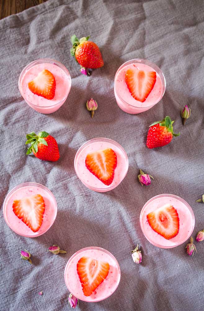 fresh strawberry mousse recipe