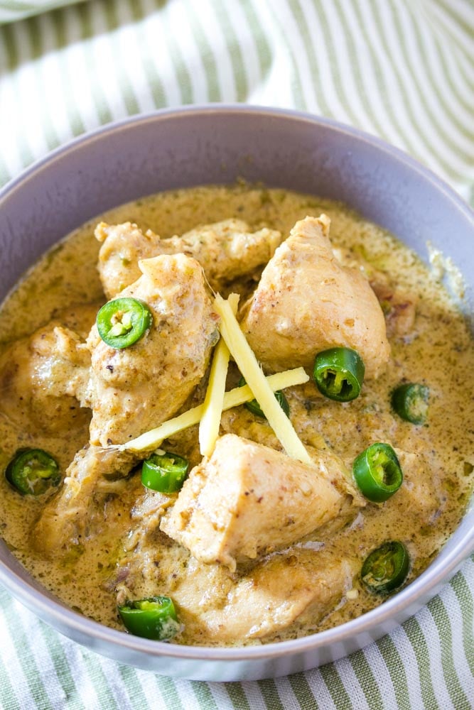 White Chicken Karahi