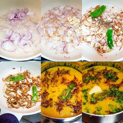 how to make tadka for dal