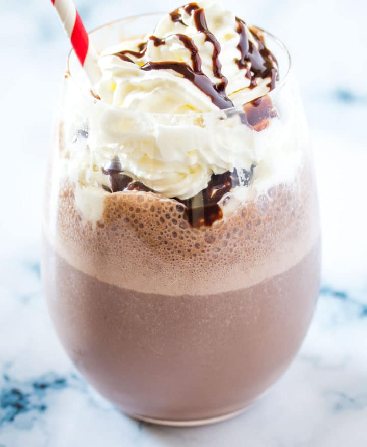 Chocolate Banana Milkshake (3 Ingredients Only!)