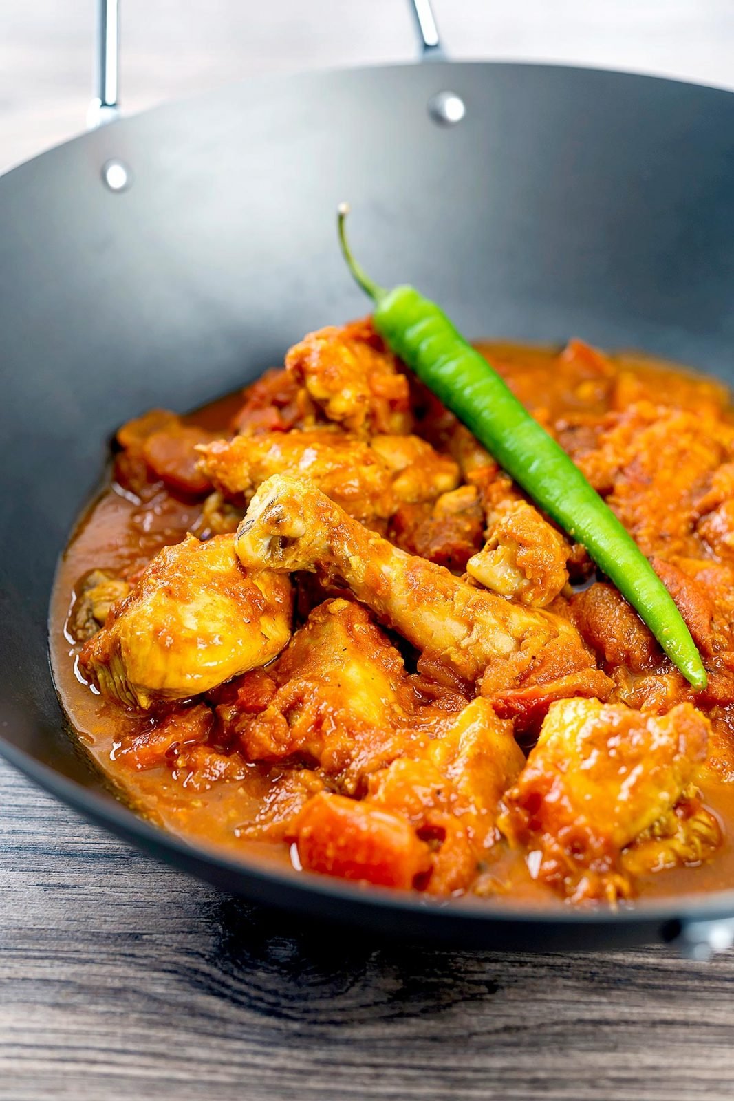 Simple Chicken Karahi - Sprinkles and Sprouts