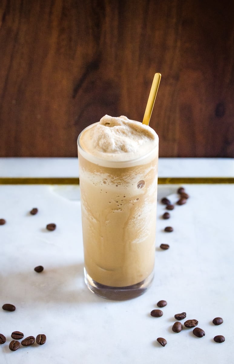 The Best Slushy Iced Coffee Recipe - Overtime Cook