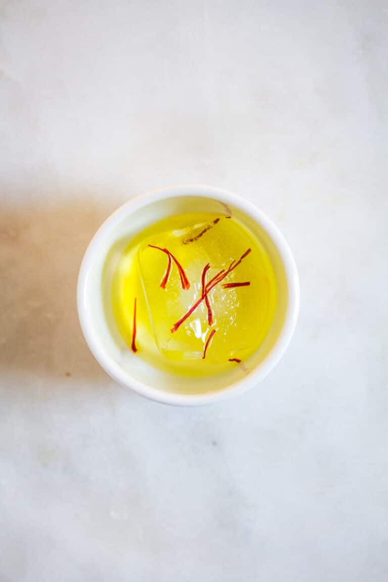 Saffron Tea I Knead to Eat