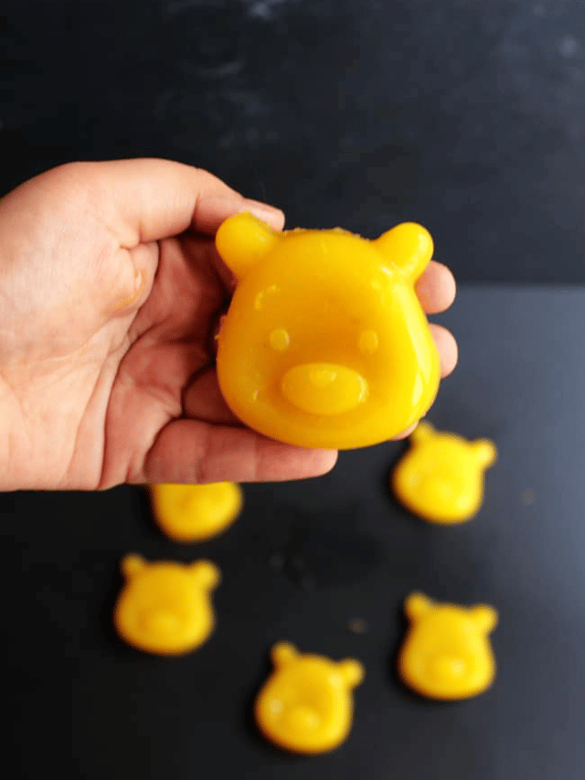 FIVE INGREDIENT MANGO GUMMY BEARS STORY