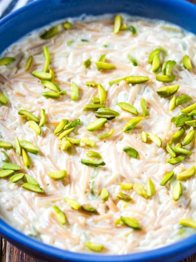 QUICK AND EASY SEVIYAN KHEER RECIPE STORY
